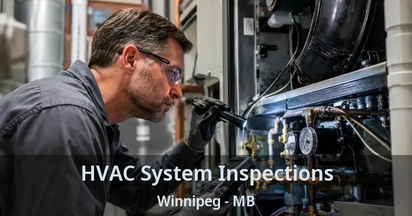 HVAC System Inspections Winnipeg - MB