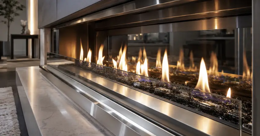 gas fireplace component restoration service Winnipeg