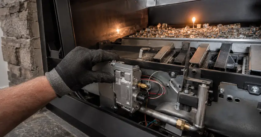 gas fireplace repair parts and components replacement in Winnipeg