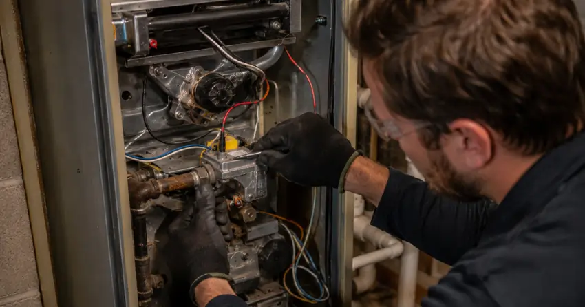 gas furnace heater repair Winnipeg