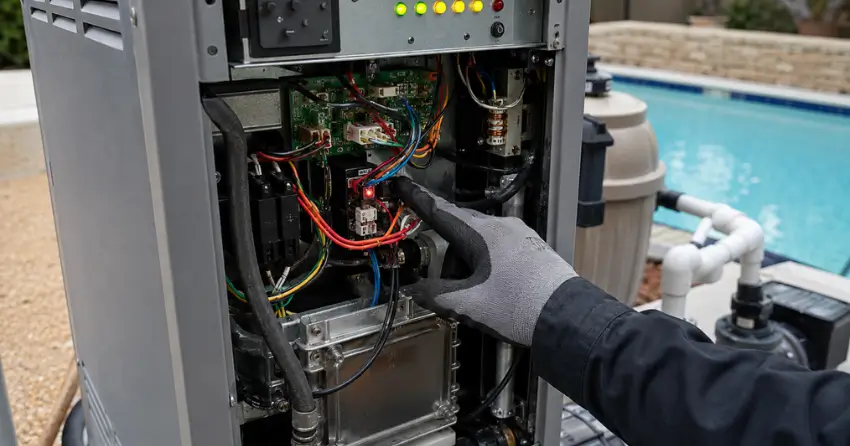 pool heater common problems diagnosis Winnipeg