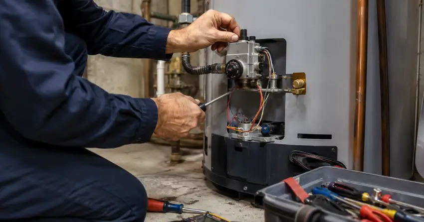 gas water heater repair near me diagnostic visit in Winnipeg